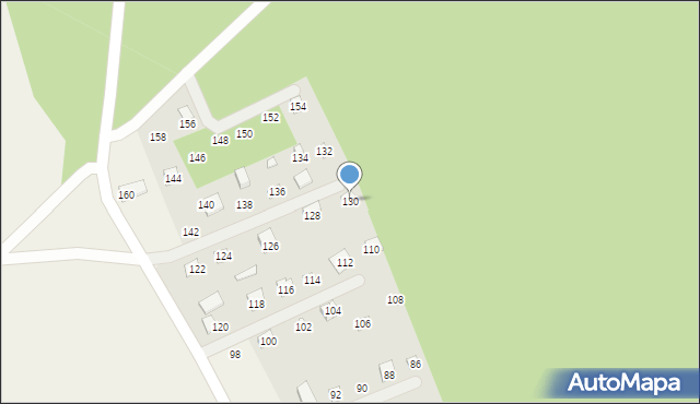 Królowy Most, Królowy Most, 130, mapa Królowy Most