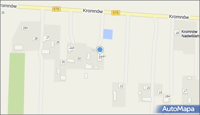 Kromnów, Kromnów, 23, mapa Kromnów