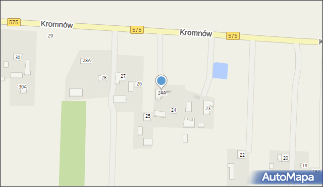 Kromnów, Kromnów, 24A, mapa Kromnów