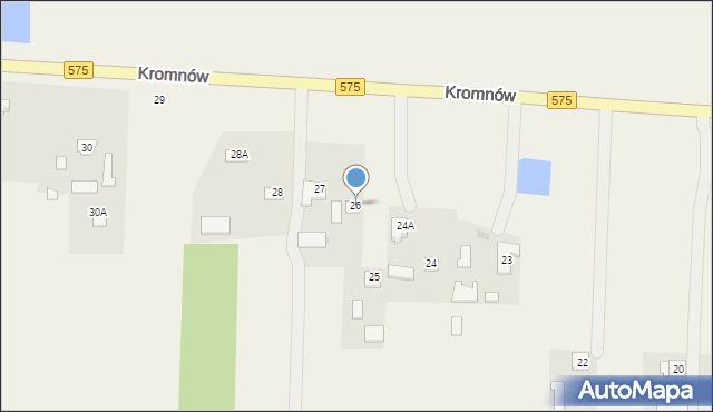 Kromnów, Kromnów, 26, mapa Kromnów