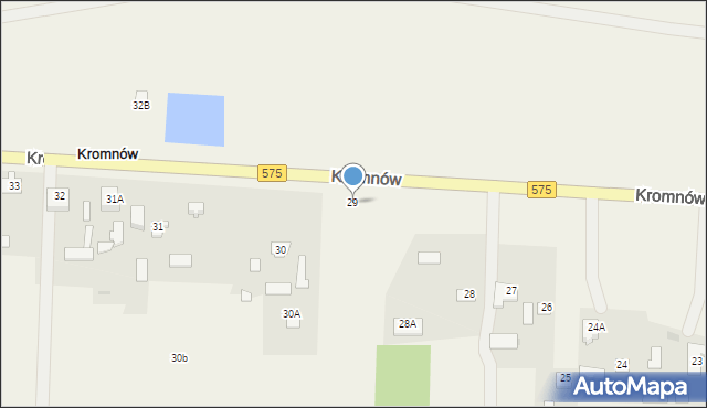 Kromnów, Kromnów, 29, mapa Kromnów