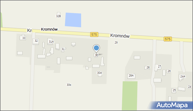 Kromnów, Kromnów, 30, mapa Kromnów