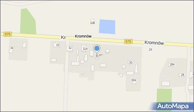 Kromnów, Kromnów, 31, mapa Kromnów