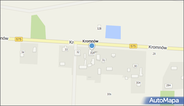 Kromnów, Kromnów, 31A, mapa Kromnów