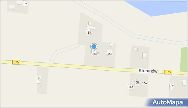 Kromnów, Kromnów, 35B, mapa Kromnów