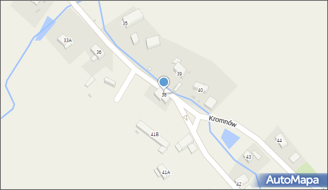 Kromnów, Kromnów, 38, mapa Kromnów