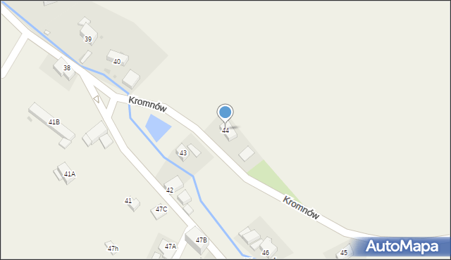 Kromnów, Kromnów, 44, mapa Kromnów