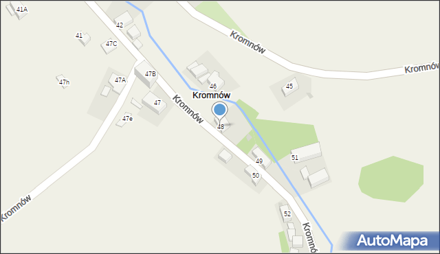 Kromnów, Kromnów, 48, mapa Kromnów