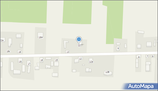 Kromolin Stary, Kromolin Stary, 11, mapa Kromolin Stary