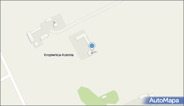 Kropiwnica, Kropiwnica, 40, mapa Kropiwnica