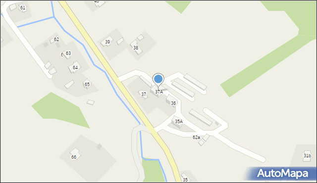 Krościenko, Krościenko, 37A, mapa Krościenko