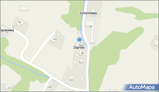 Krosna, Krosna, 119, mapa Krosna