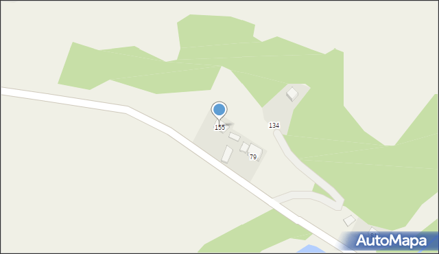 Krosna, Krosna, 155, mapa Krosna