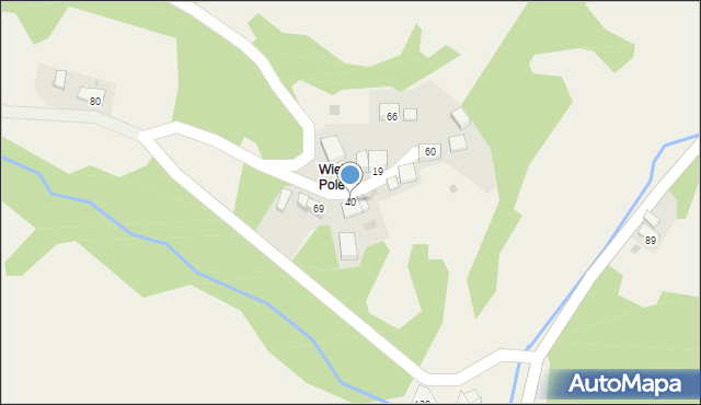 Krosna, Krosna, 40, mapa Krosna