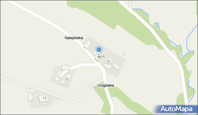 Krosna, Krosna, 56, mapa Krosna