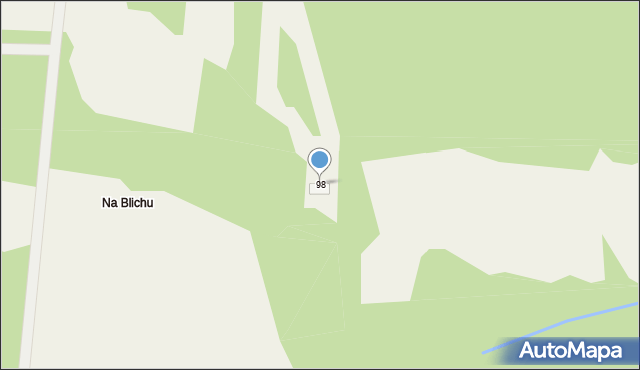 Krosna, Krosna, 98, mapa Krosna