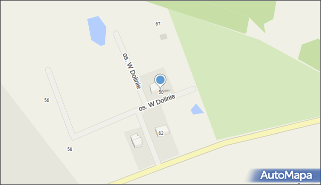 Krosno, Krosno, 50, mapa Krosna