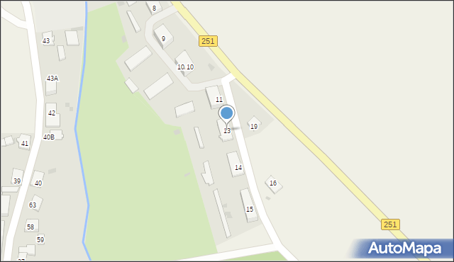 Krotoszyn, Krotoszyn, 13, mapa Krotoszyna