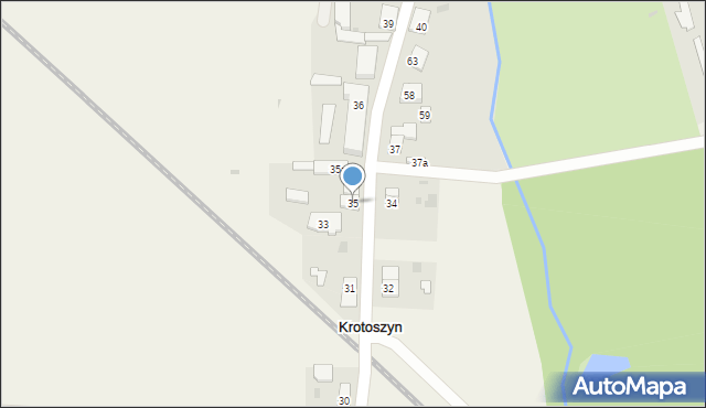 Krotoszyn, Krotoszyn, 35, mapa Krotoszyna