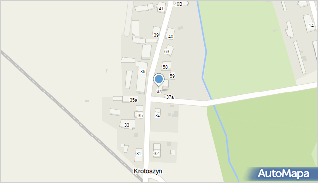 Krotoszyn, Krotoszyn, 37, mapa Krotoszyna