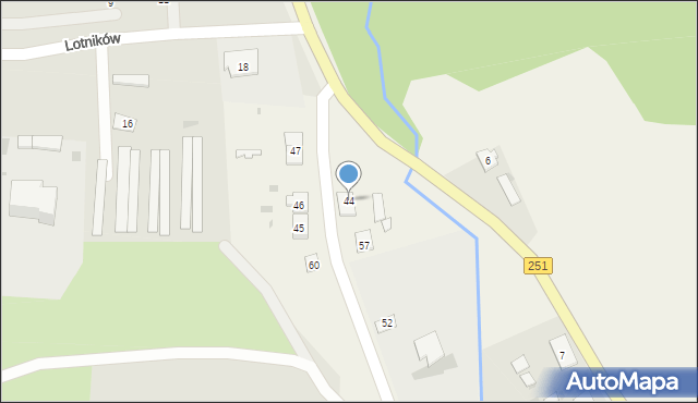 Krotoszyn, Krotoszyn, 44, mapa Krotoszyna