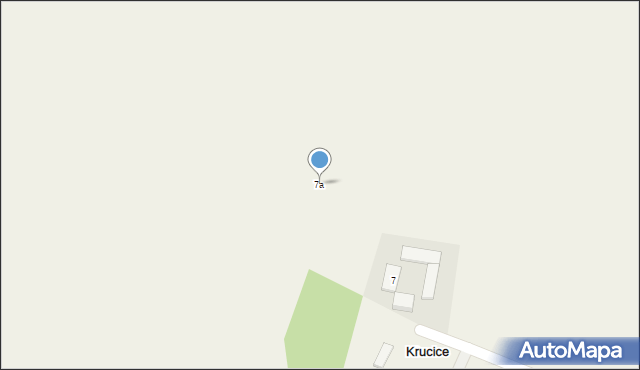 Krucice, Krucice, 7a, mapa Krucice