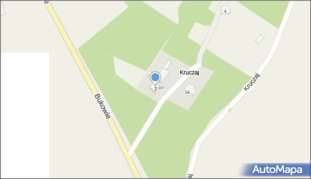 Kruczaj, Kruczaj, 2, mapa Kruczaj