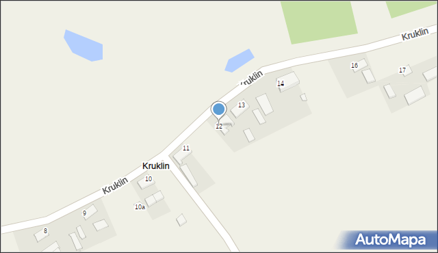 Kruklin, Kruklin, 12, mapa Kruklin