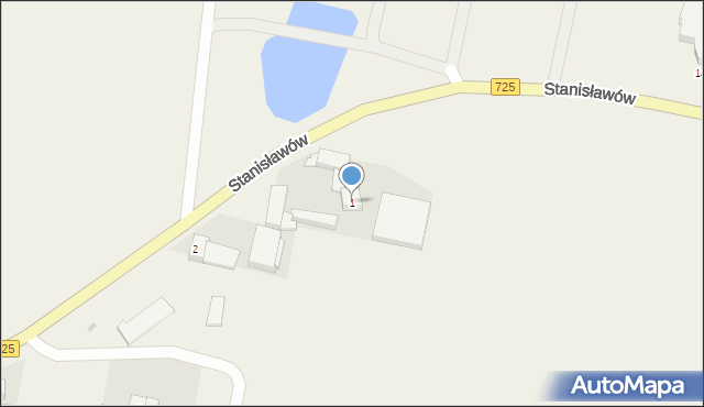 Krukówka, Krukówka, 1, mapa Krukówka