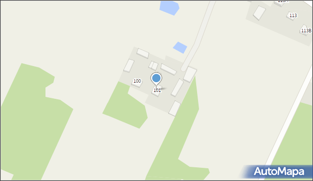 Krukowo, Krukowo, 101, mapa Krukowo