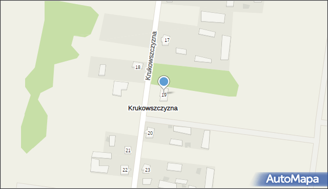 Krukowszczyzna, Krukowszczyzna, 19, mapa Krukowszczyzna