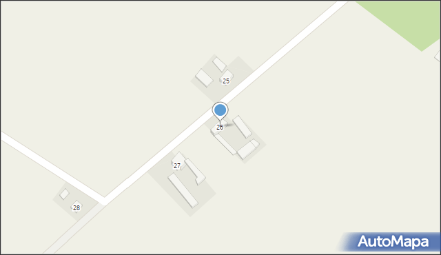 Krusza Podlotowa, Krusza Podlotowa, 26, mapa Krusza Podlotowa