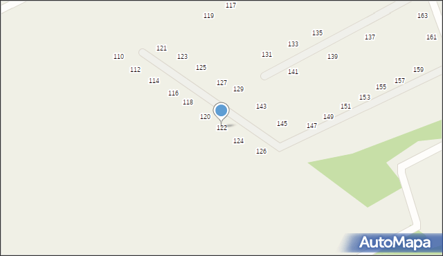 Kruszewo, Kruszewo, 122, mapa Kruszewo