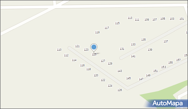 Kruszewo, Kruszewo, 125, mapa Kruszewo