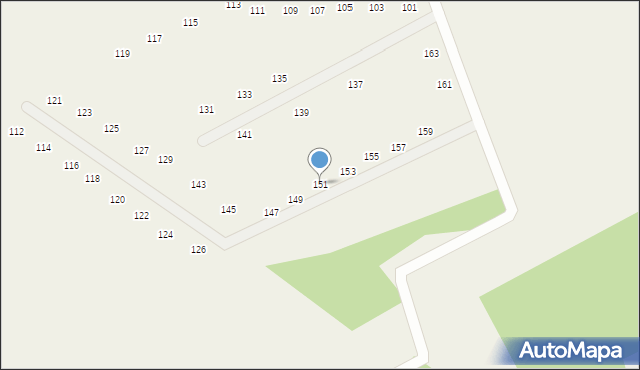 Kruszewo, Kruszewo, 151, mapa Kruszewo
