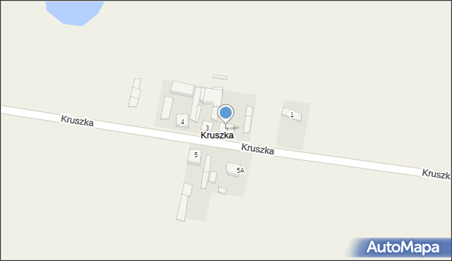 Kruszka, Kruszka, 2, mapa Kruszka