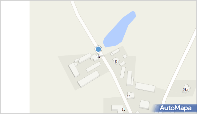 Kruszki, Kruszki, 34, mapa Kruszki