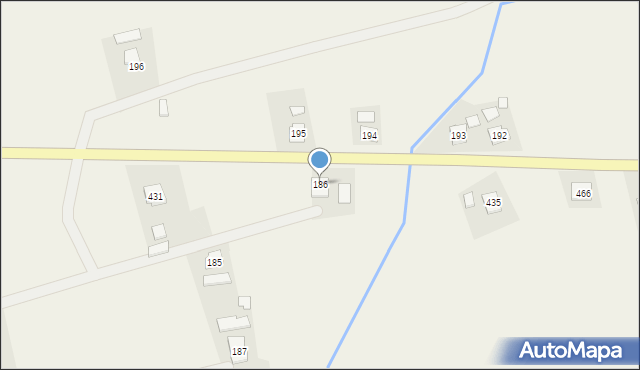 Kryg, Kryg, 186, mapa Kryg