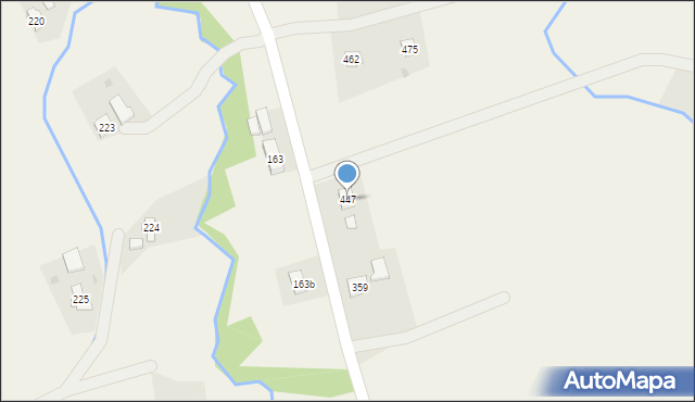 Kryg, Kryg, 447, mapa Kryg