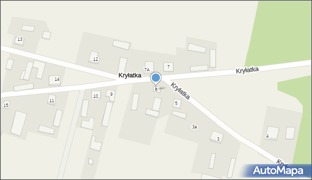 Kryłatka, Kryłatka, 6, mapa Kryłatka