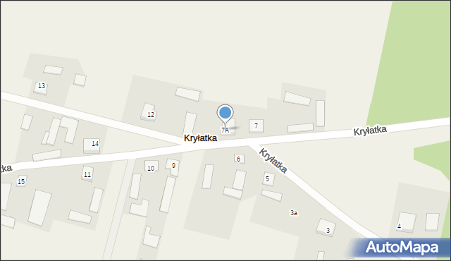 Kryłatka, Kryłatka, 8a, mapa Kryłatka