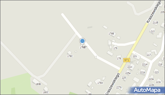 Krynica-Zdrój, Kraszewskiego Józefa Ignacego, 178B, mapa Krynica-Zdrój