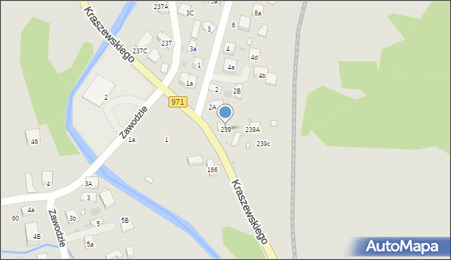 Krynica-Zdrój, Kraszewskiego Józefa Ignacego, 239, mapa Krynica-Zdrój