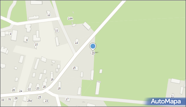 Krynickie, Krynickie, 13, mapa Krynickie