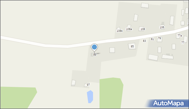 Krynickie, Krynickie, 89, mapa Krynickie