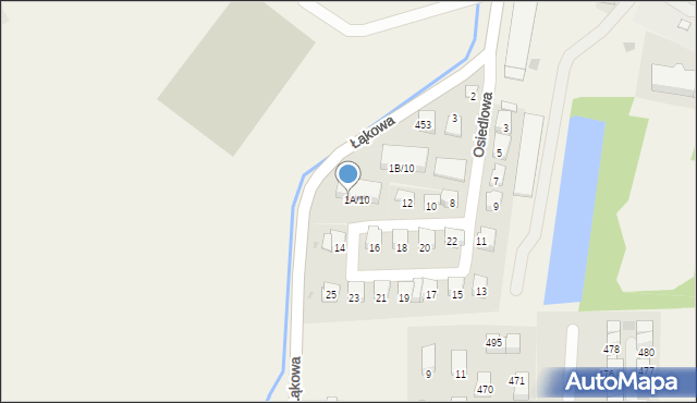 Kryspinów, Kryspinów, 1A/11, mapa Kryspinów