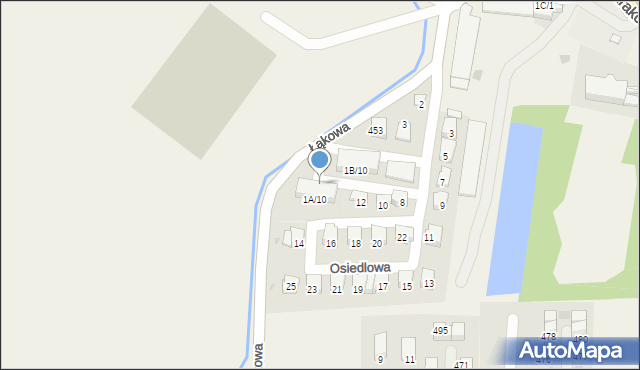 Kryspinów, Kryspinów, 1A/4, mapa Kryspinów