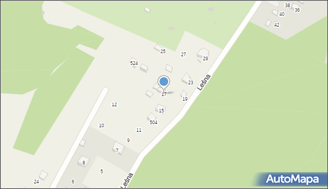 Kryspinów, Kryspinów, 310, mapa Kryspinów