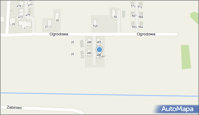 Kryspinów, Kryspinów, 491, mapa Kryspinów