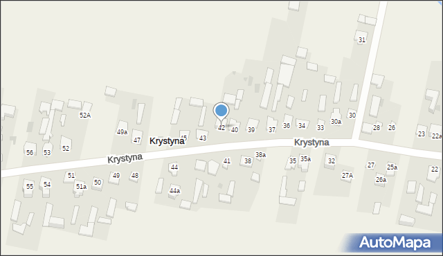 Krystyna, Krystyna, 42, mapa Krystyna